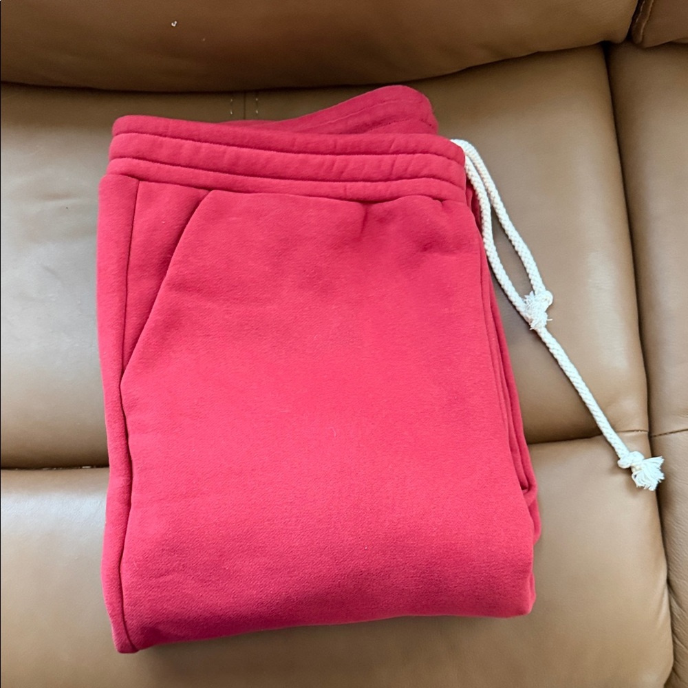 Parke Valentines Collection Sweatpants XXL in Crimson
